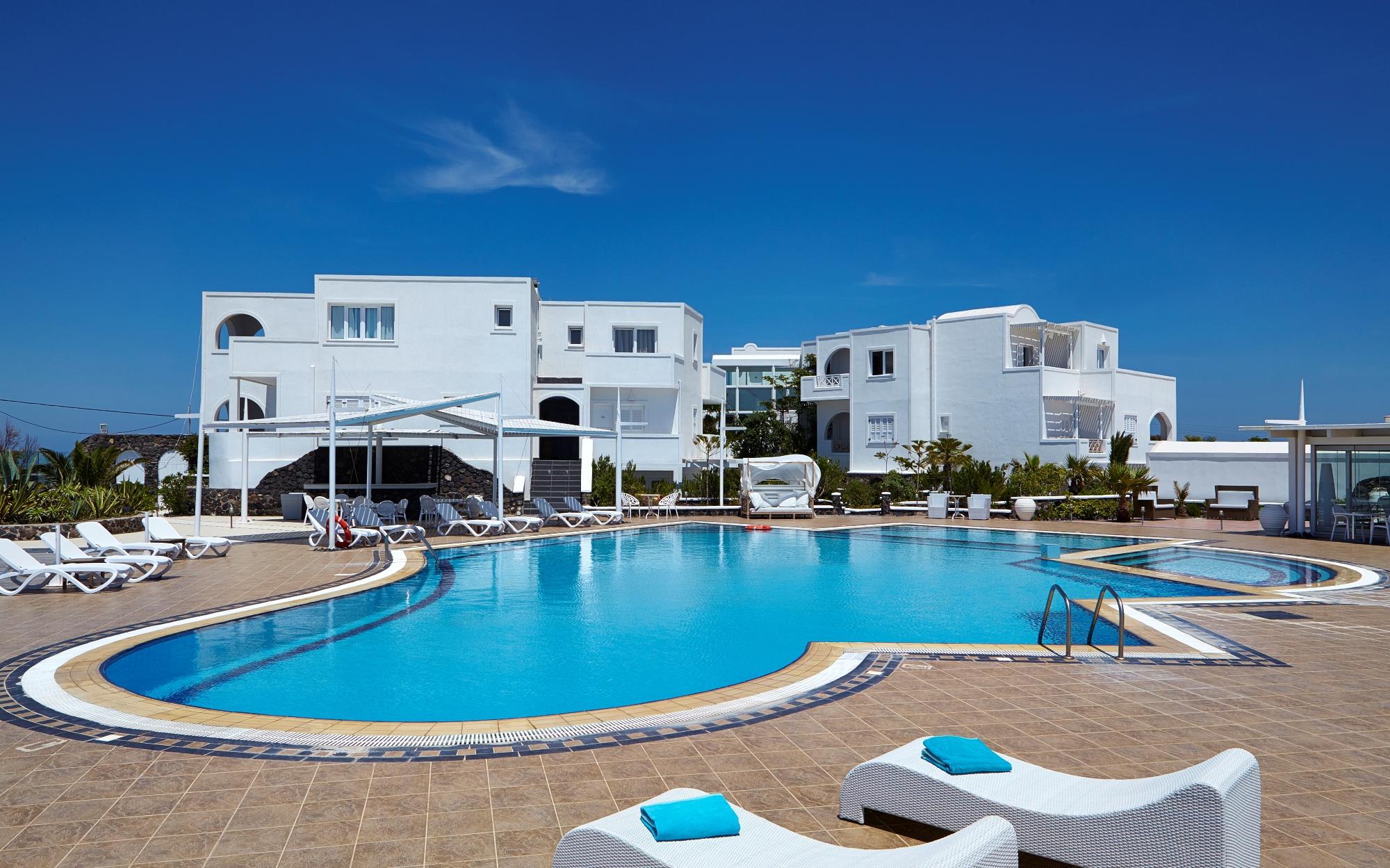 Orizontes Hotel Santorini Pýrgos Eksteriør bilde