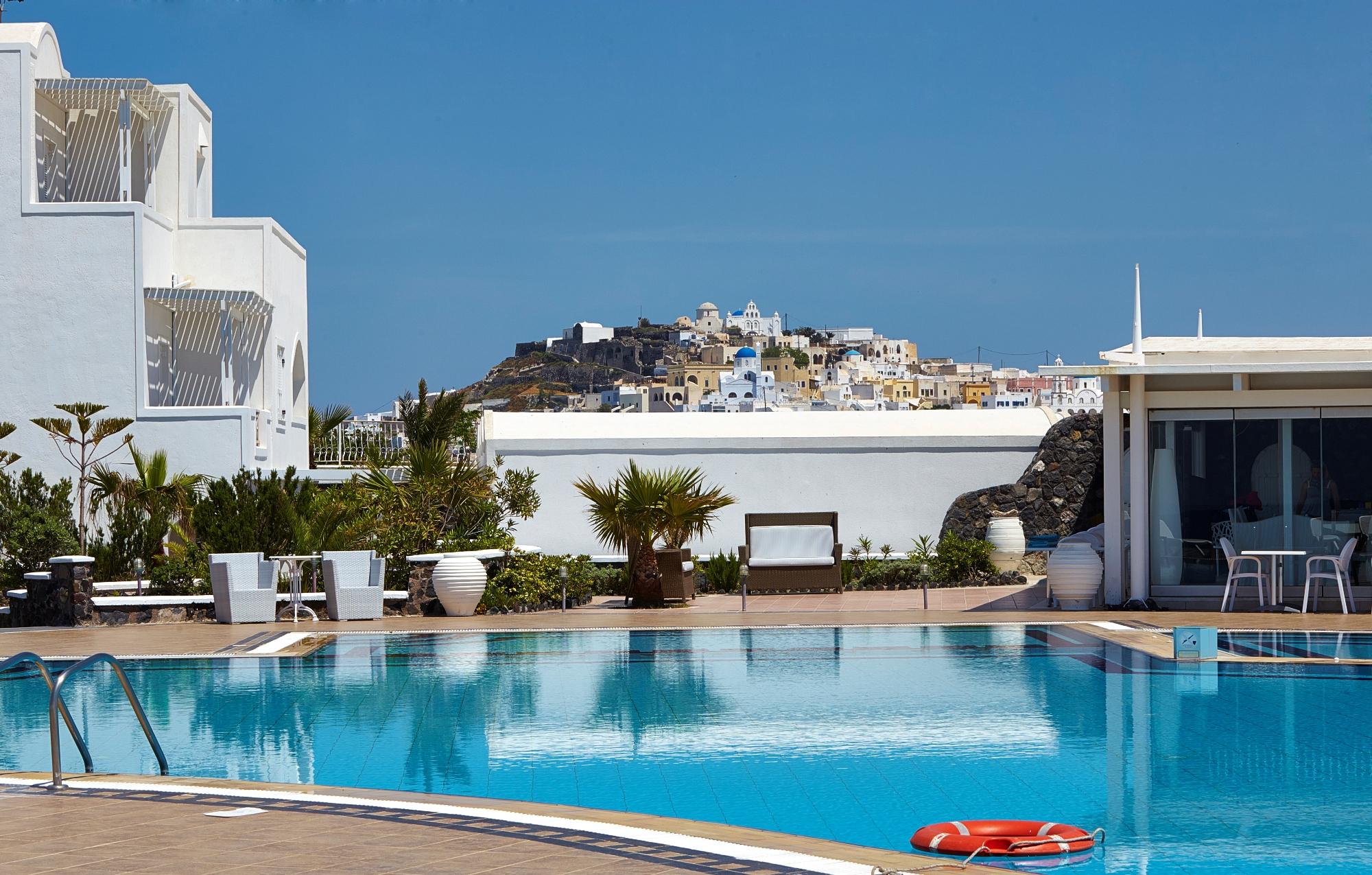 Orizontes Hotel Santorini Pýrgos Eksteriør bilde