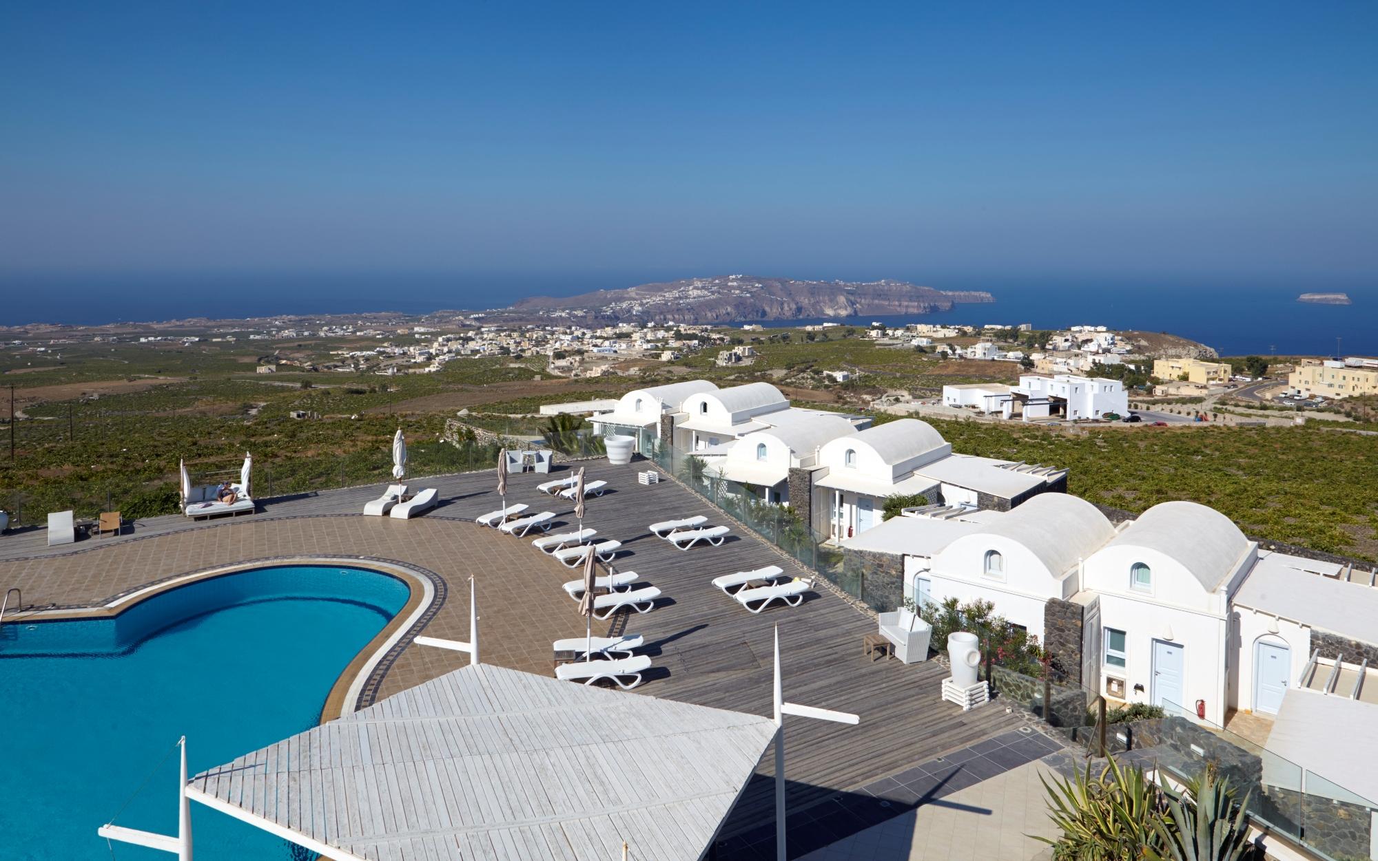 Orizontes Hotel Santorini Pýrgos Eksteriør bilde