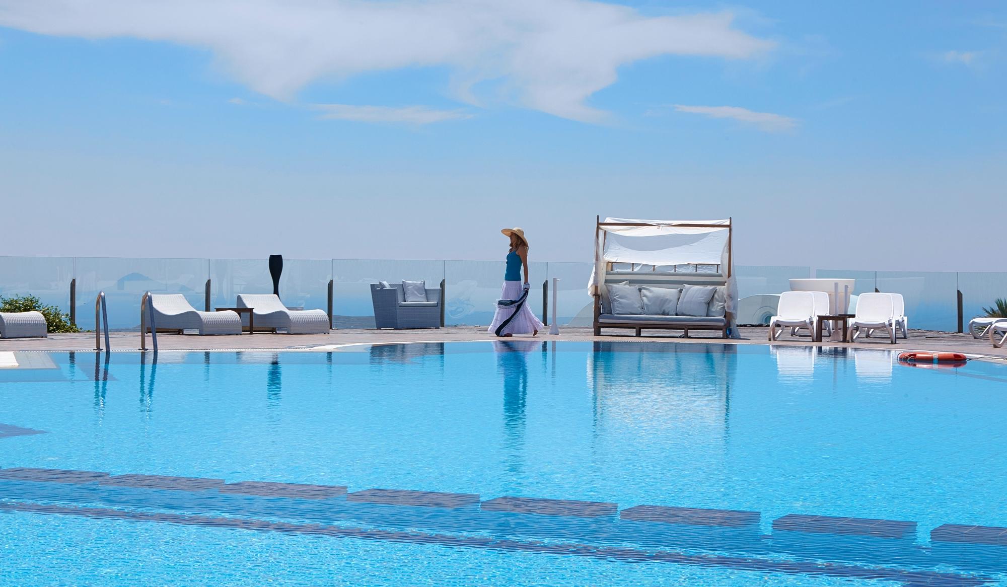 Orizontes Hotel Santorini Pýrgos Eksteriør bilde