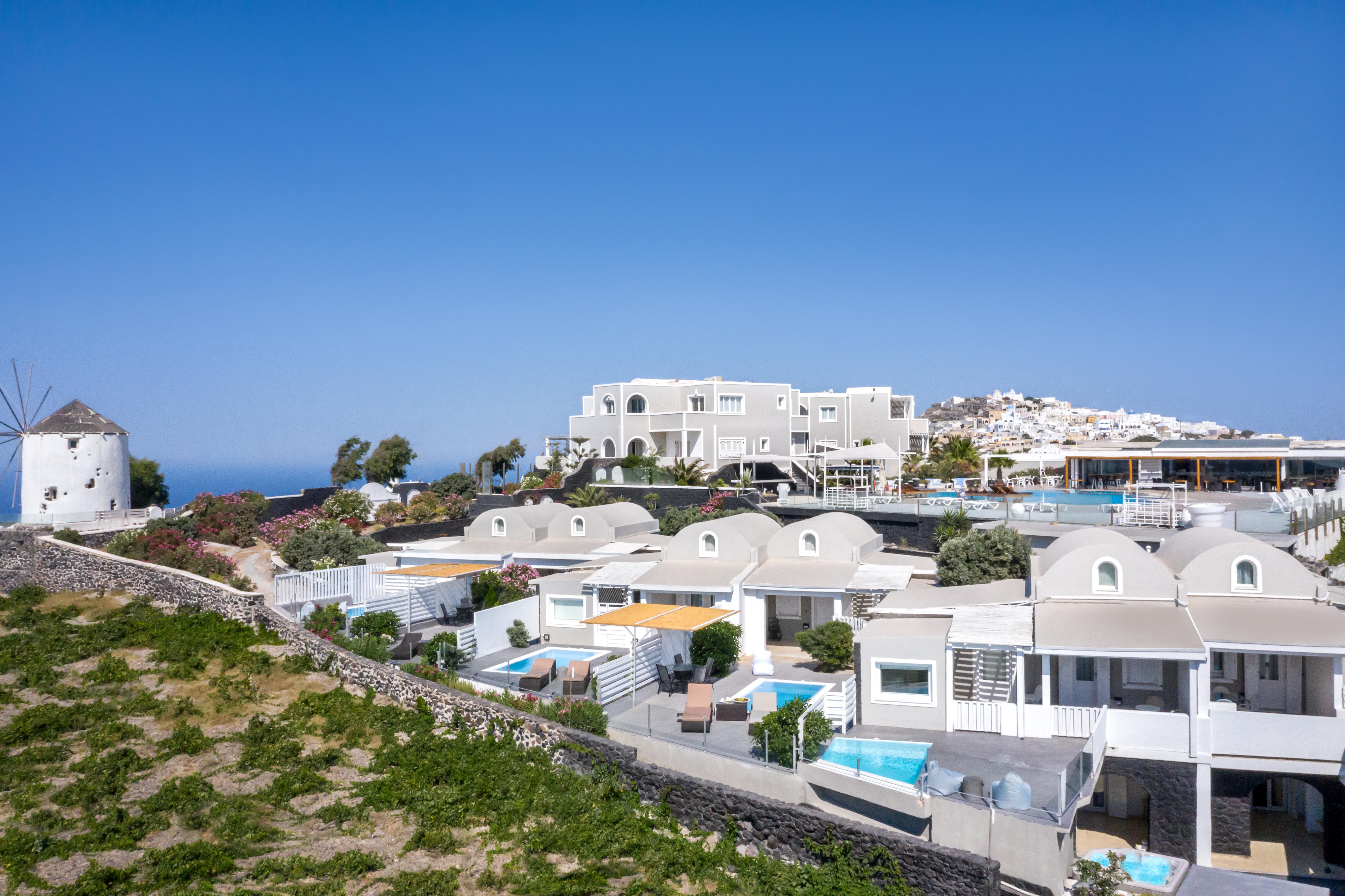 Orizontes Hotel Santorini Pýrgos Eksteriør bilde