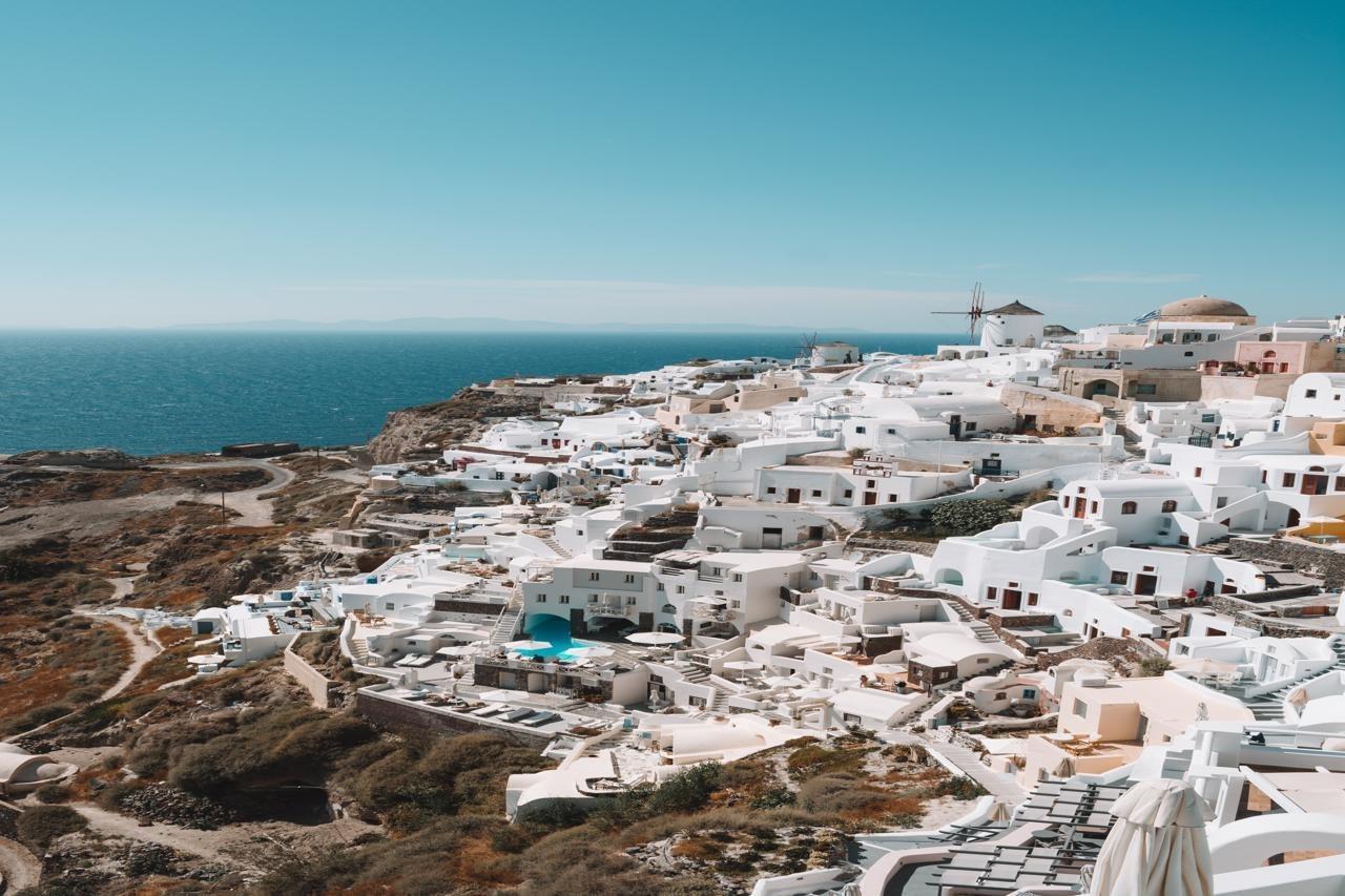 Orizontes Hotel Santorini Pýrgos Eksteriør bilde
