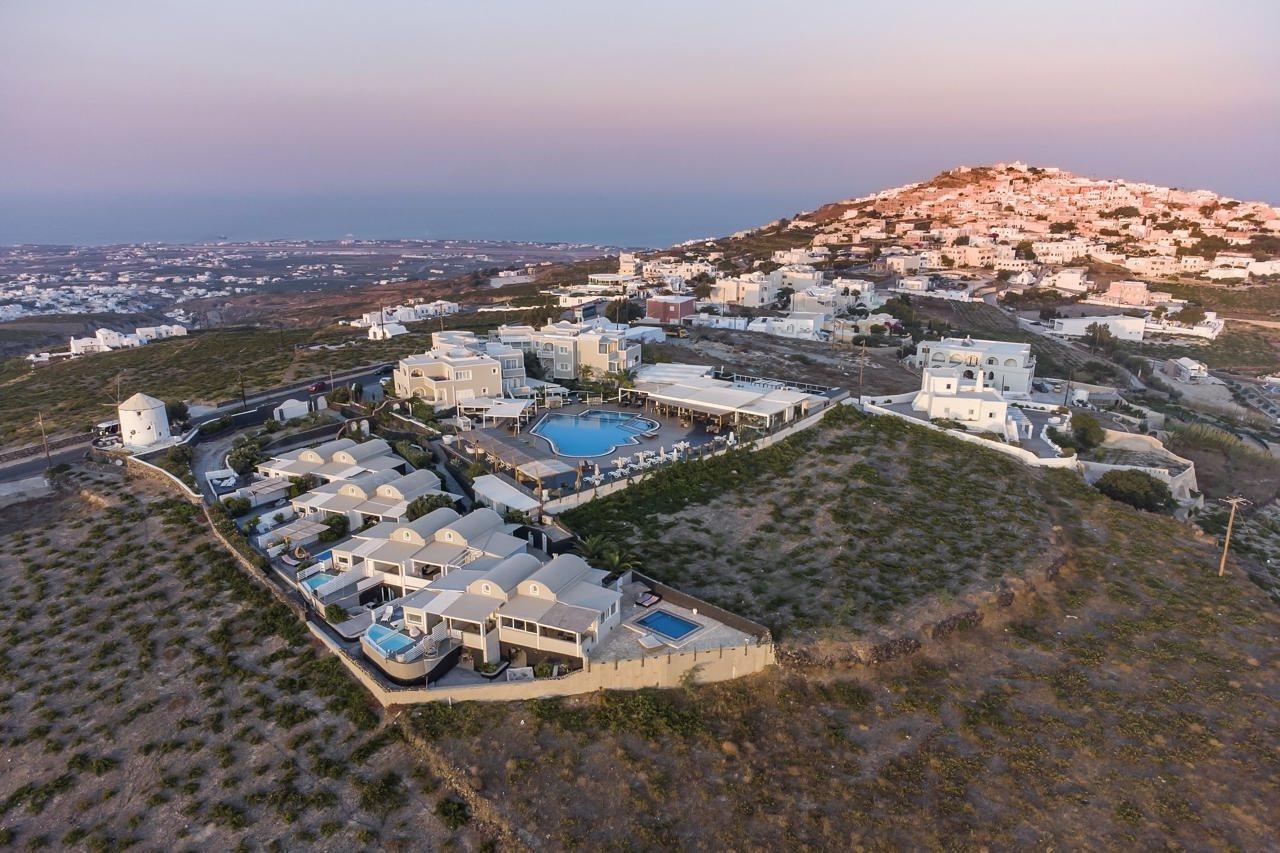 Orizontes Hotel Santorini Pýrgos Eksteriør bilde