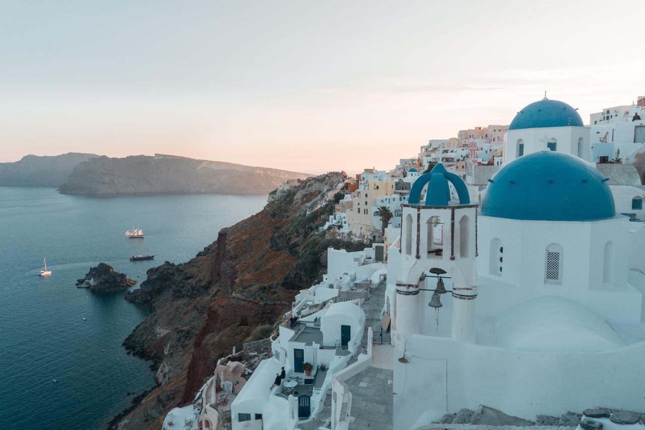 Orizontes Hotel Santorini Pýrgos Eksteriør bilde