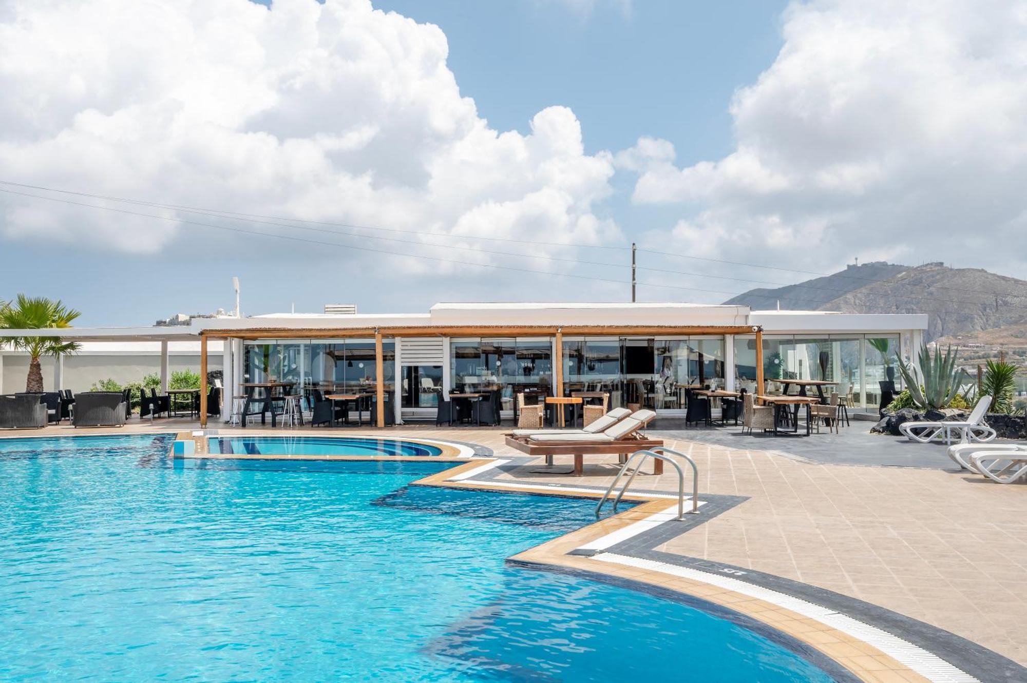 Orizontes Hotel Santorini Pýrgos Eksteriør bilde