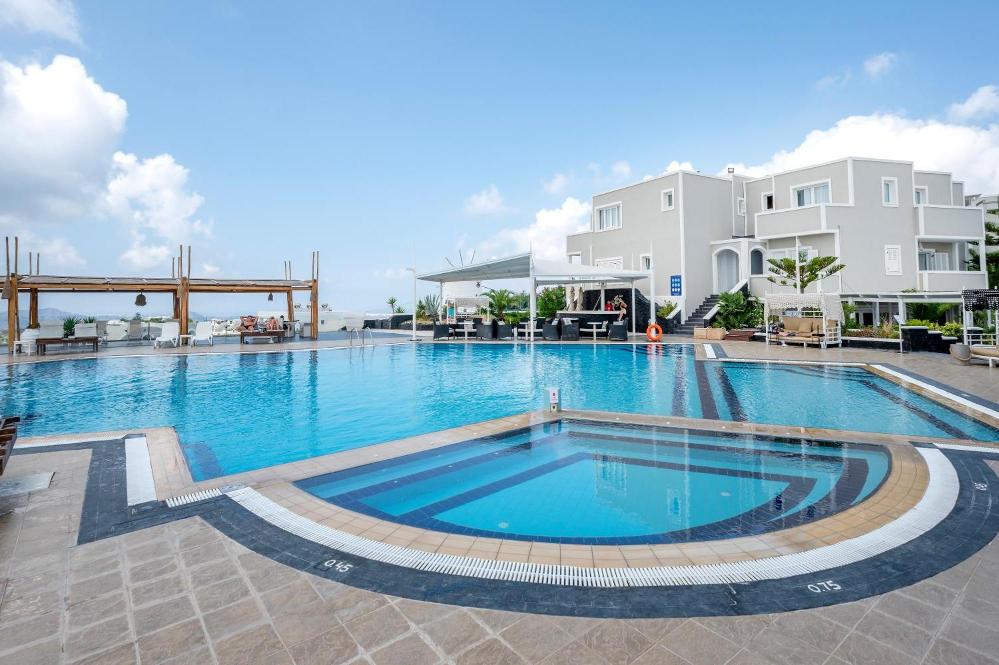 Orizontes Hotel Santorini Pýrgos Eksteriør bilde