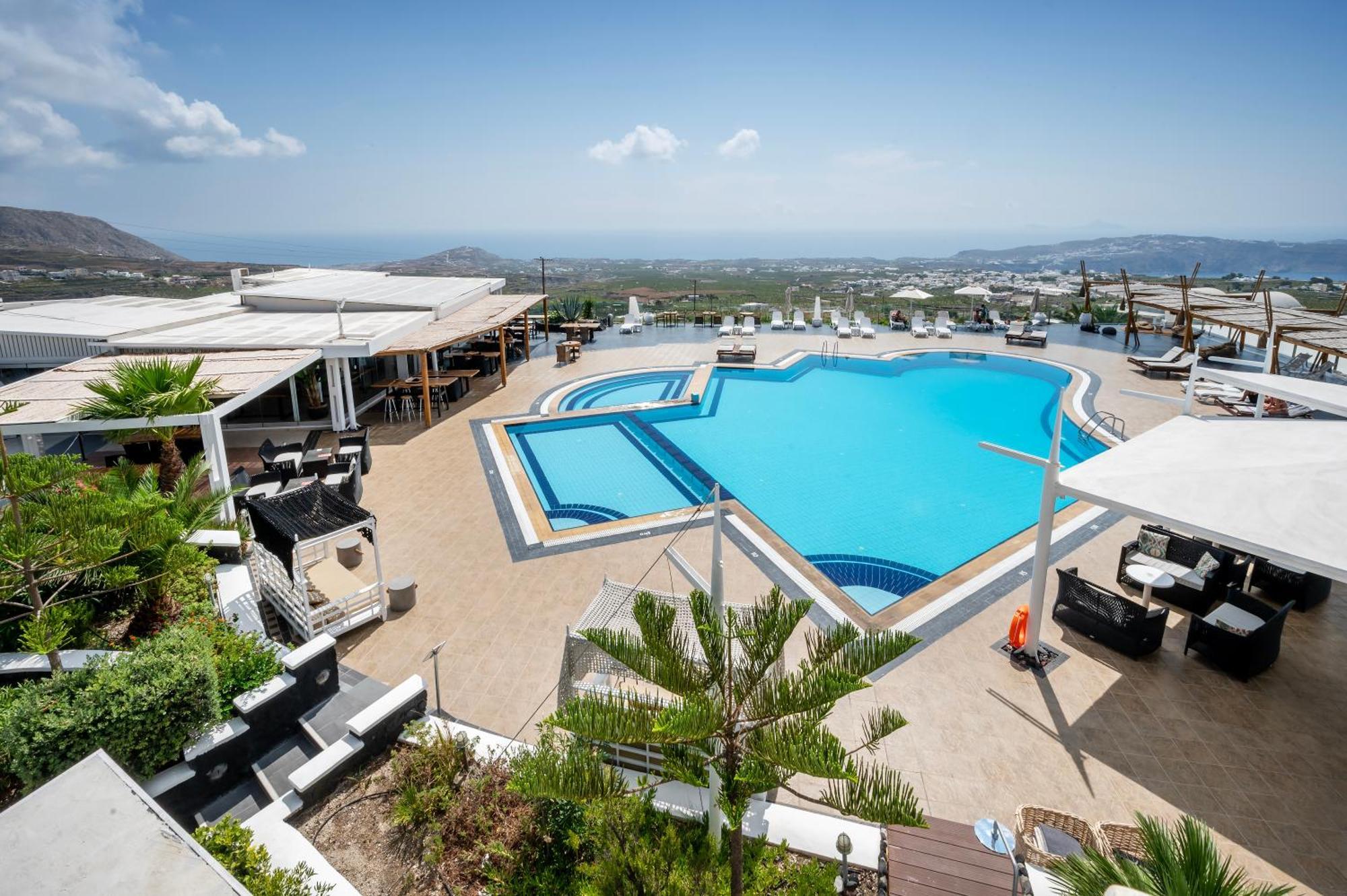 Orizontes Hotel Santorini Pýrgos Eksteriør bilde