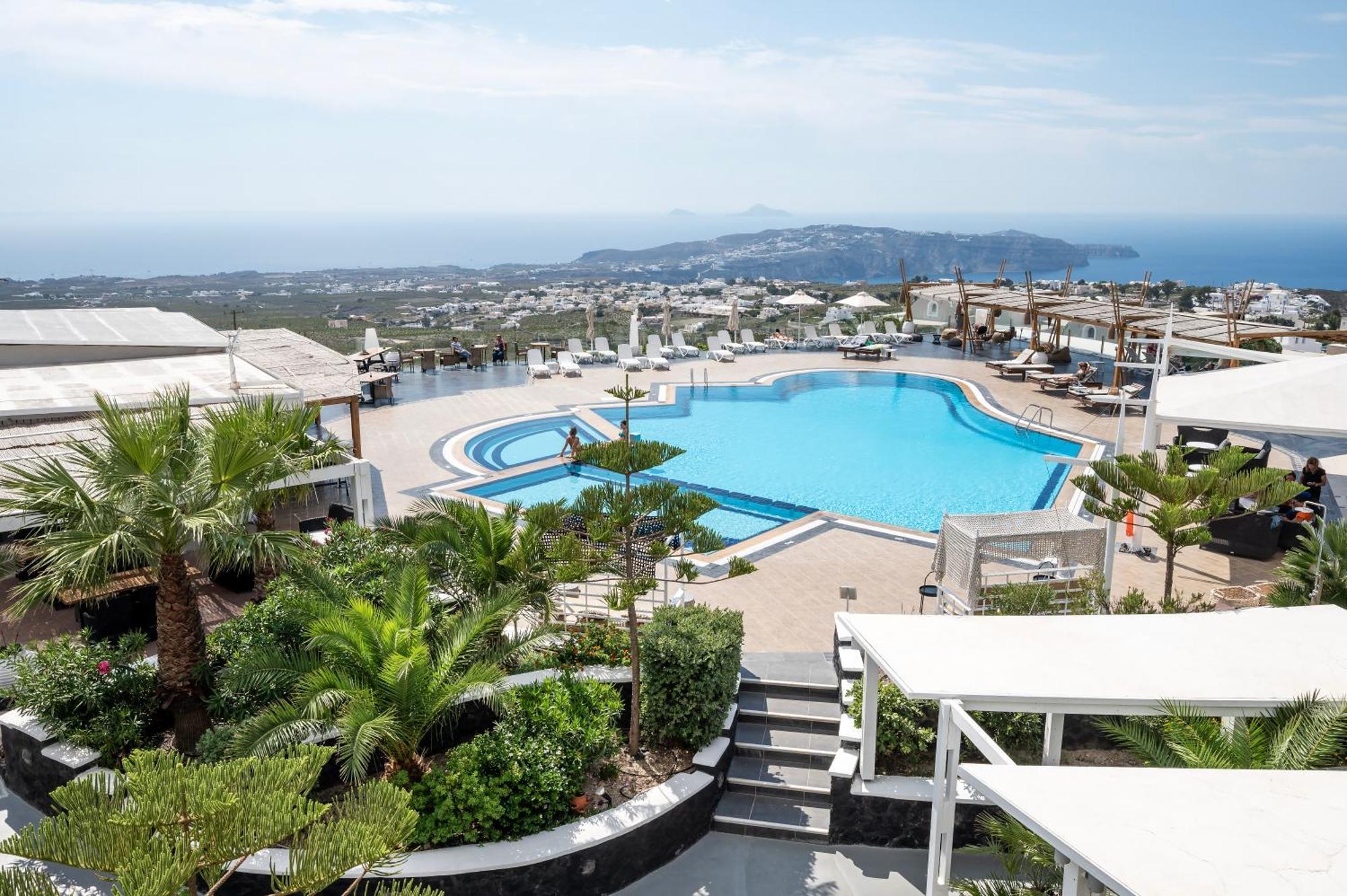 Orizontes Hotel Santorini Pýrgos Eksteriør bilde