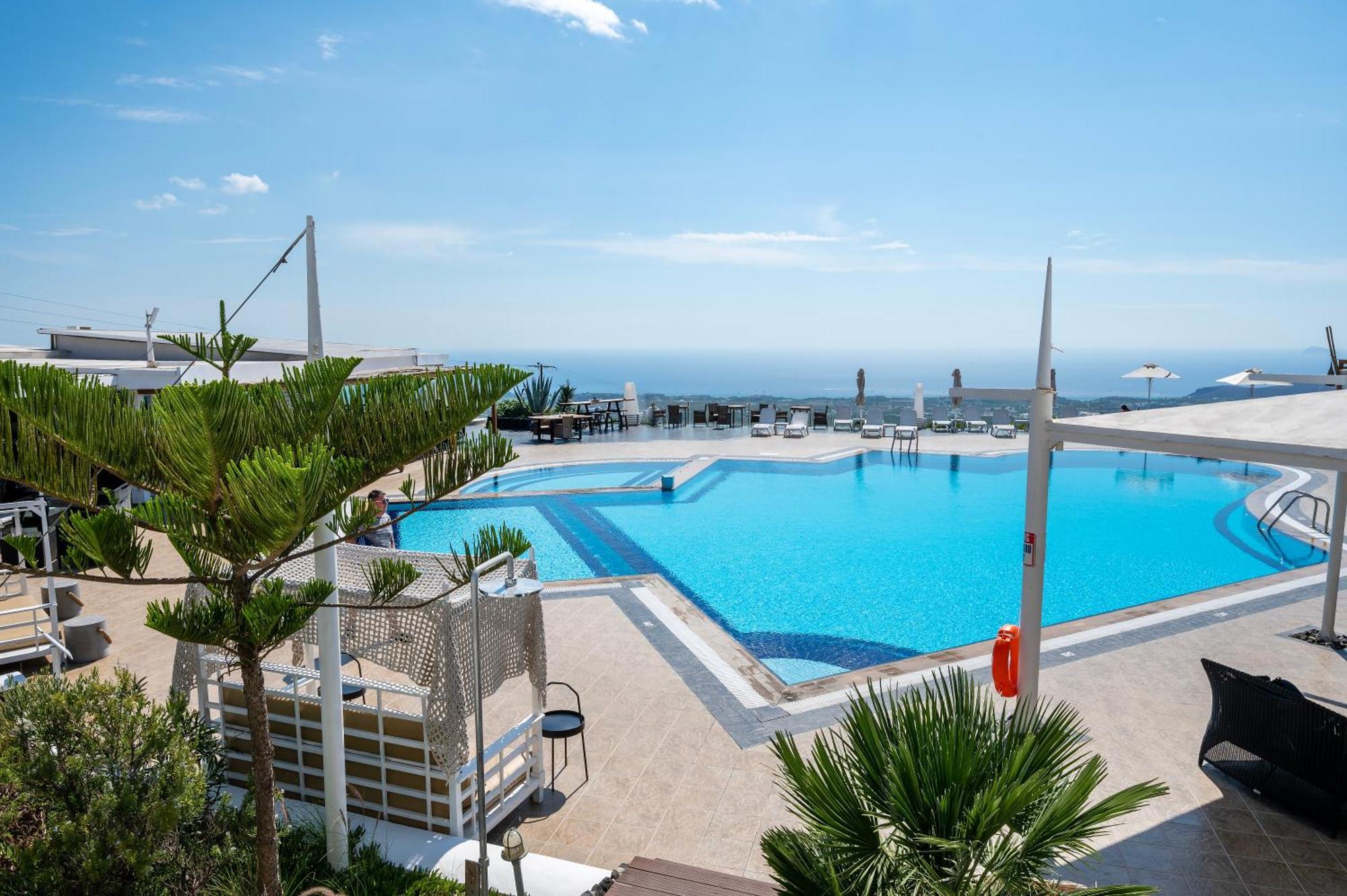 Orizontes Hotel Santorini Pýrgos Eksteriør bilde